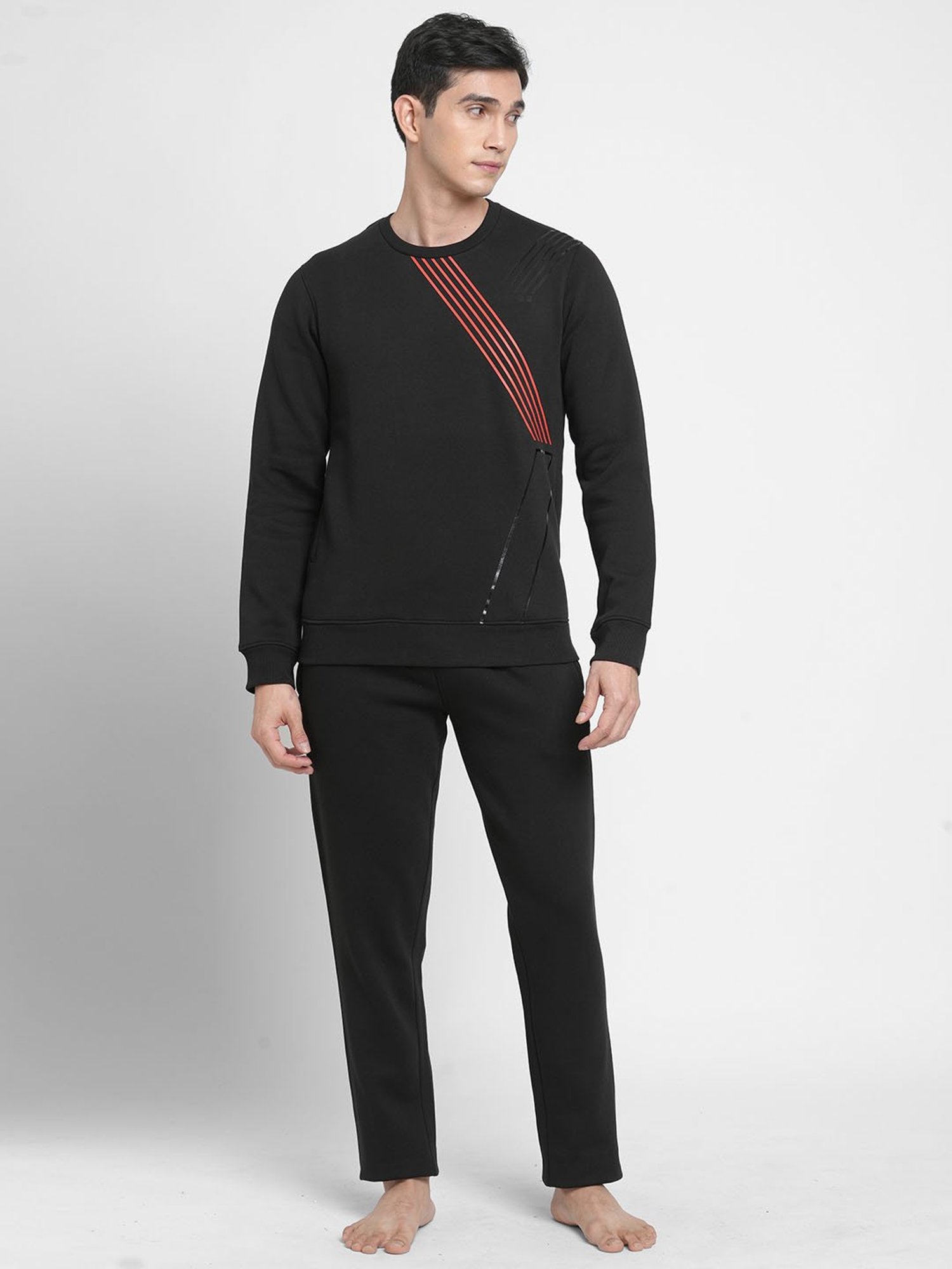 Sweet Dreams Black Regular Fit Nightsuit