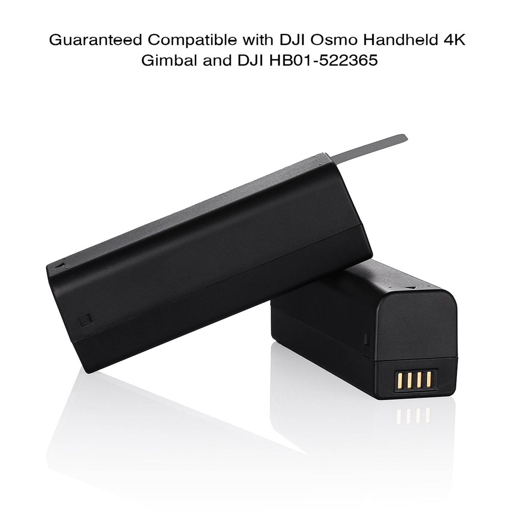 Powerextra 2 Pack 11.1V 980mAh Intelligent Li-Po Battery Pack For DJI Osmo, Osmo+ Handheld 4K Gimbal and OSMO Mobile - Compatible with Osmo Intelligent Battery Charger SOY015A-1260120