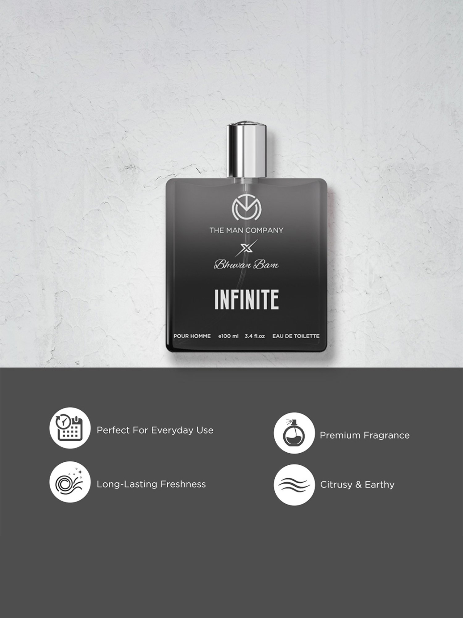 The Man Company X Bhuvan Bam Infinite Eau de Toilette - 100 ml