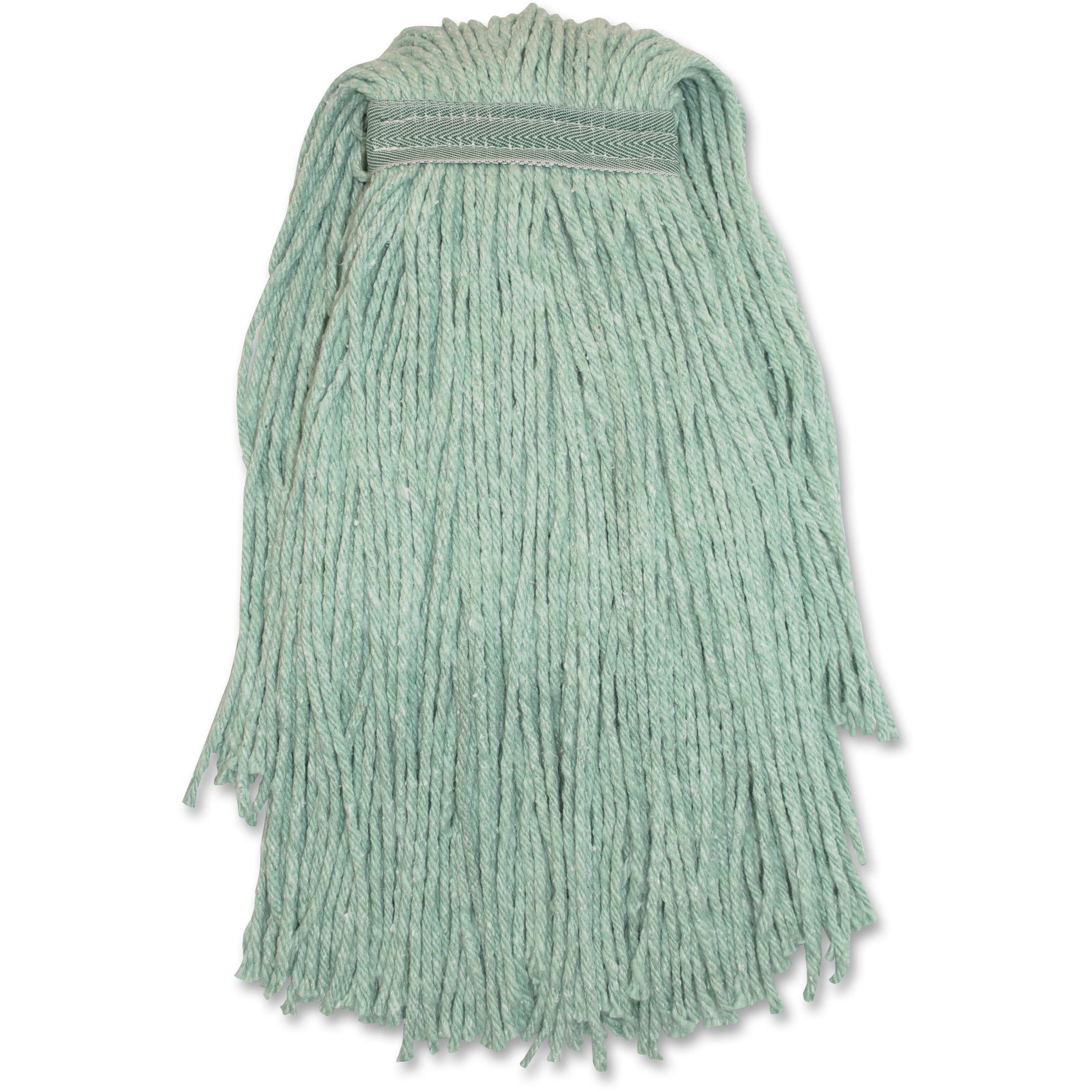 Genuine Joe Web Blend Mopping Mophead No.24 12EA/CT Green N24G1BCT
