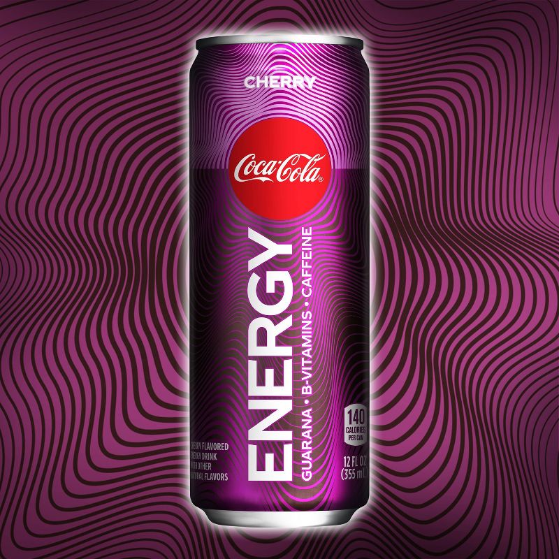 Coca-Cola Cherry Energy - 4pk/12 fl oz Cans
