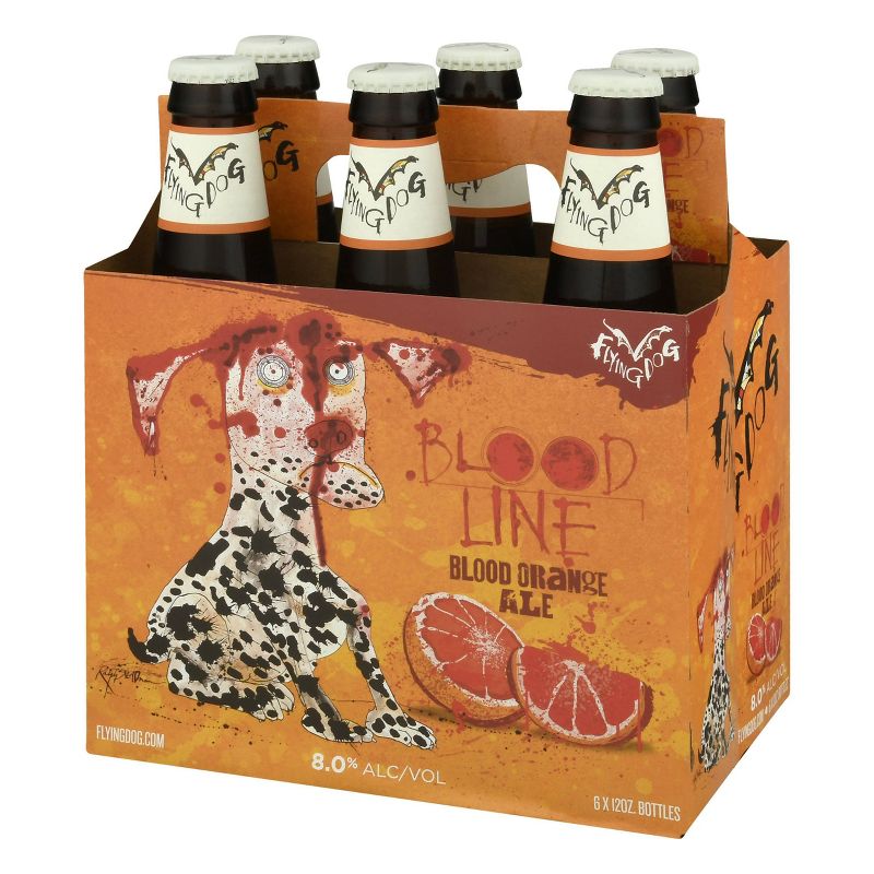 Flying Dog Bloodline Blood Orange Ale Beer - 6pk/12 fl oz Bottles