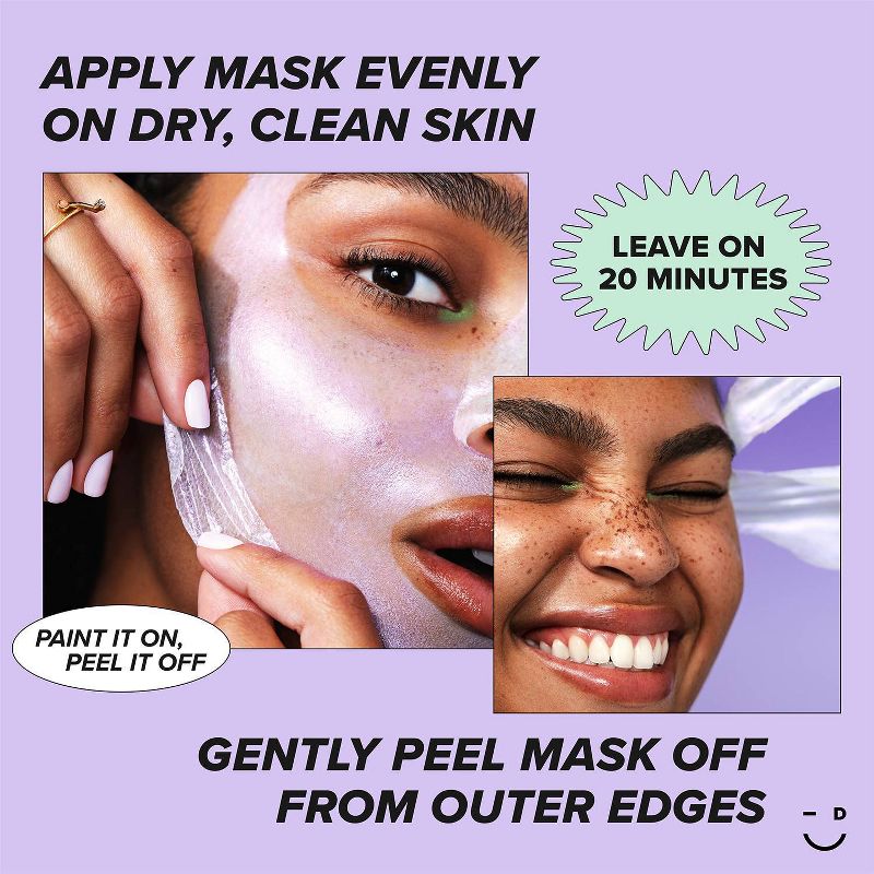 I DEW CARE Sugar Kitten Hydrating Holographic Peel-Off Mask - 2.87 fl oz