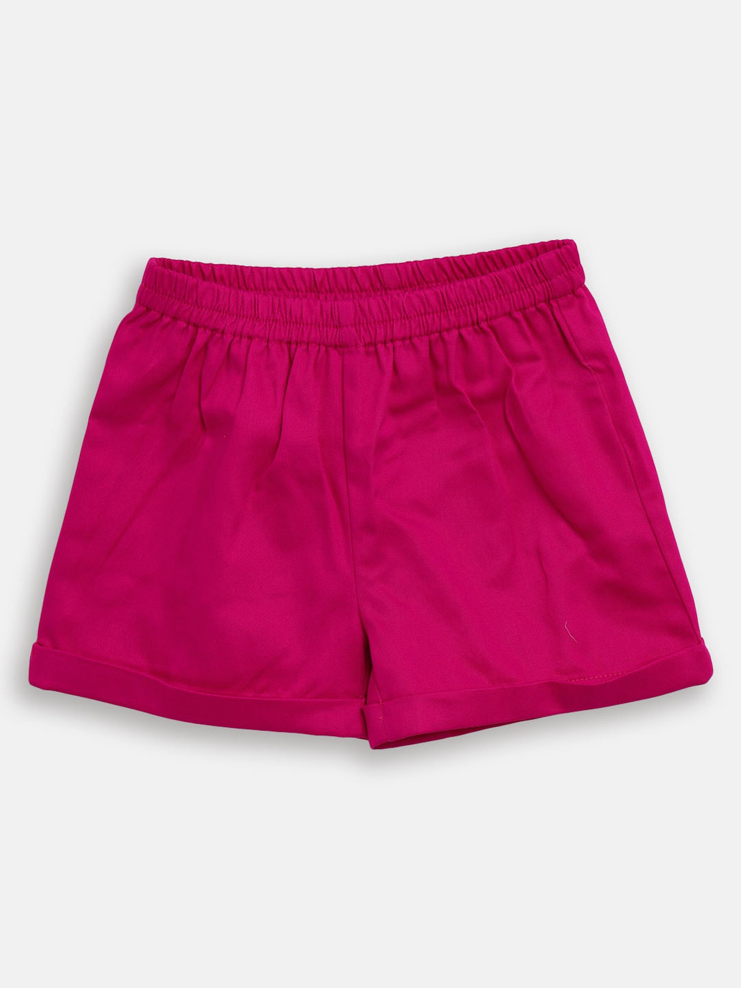 Nauti Nati Kids White & Pink Printed Top with Shorts