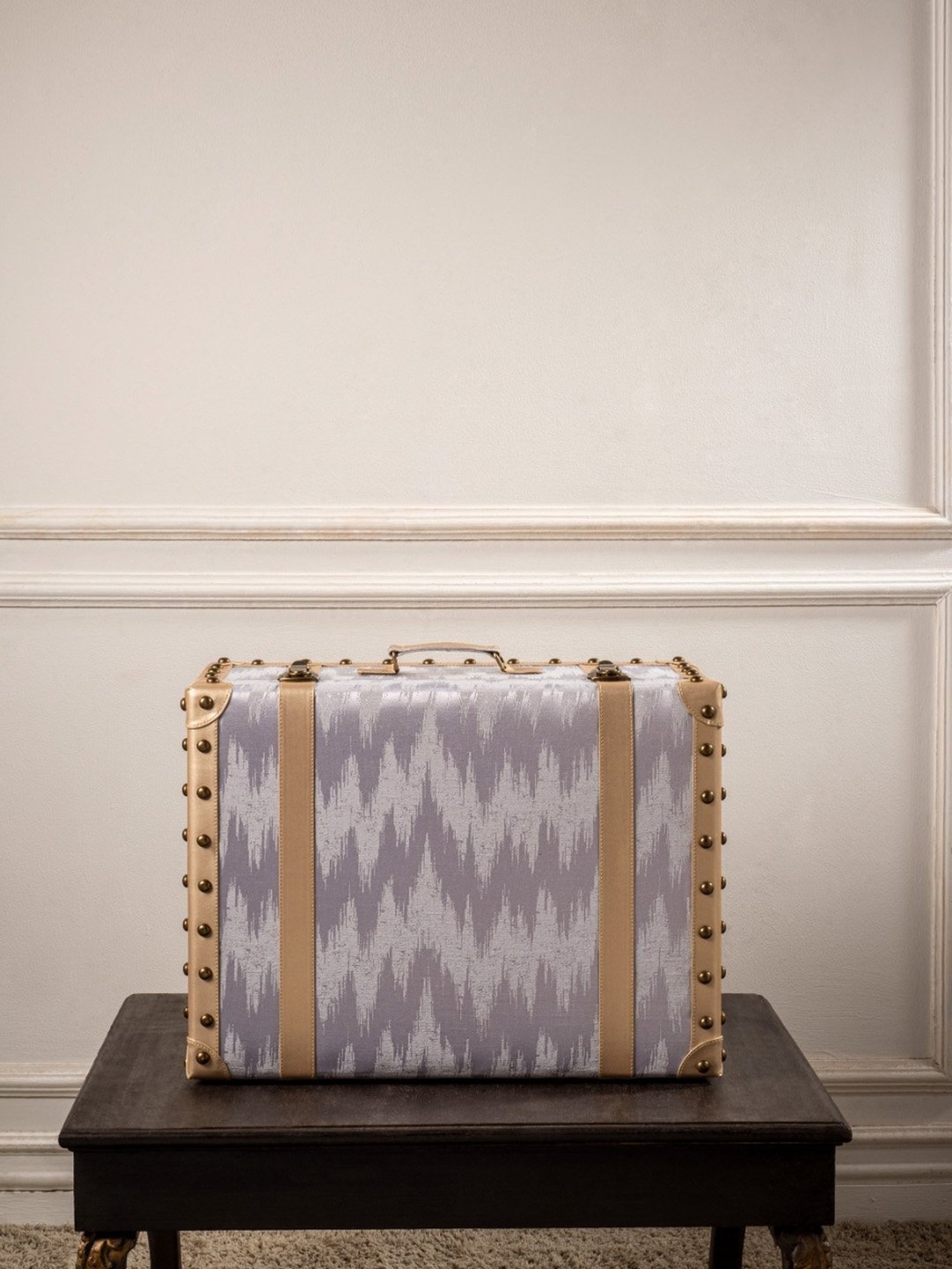 Spaces Self Grey 210 TC Cotton Bedding Set