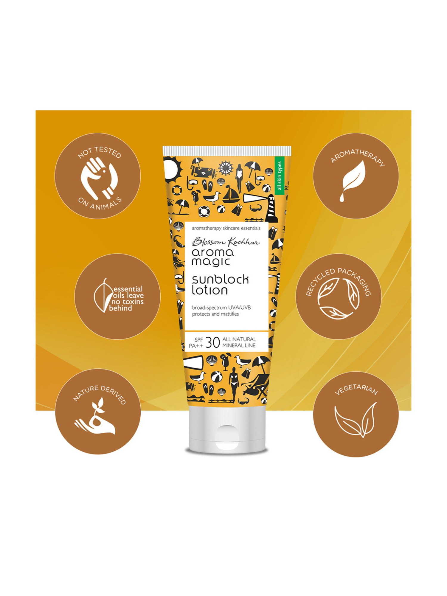 Aroma Magic Sunblock Lotion - 50 ml