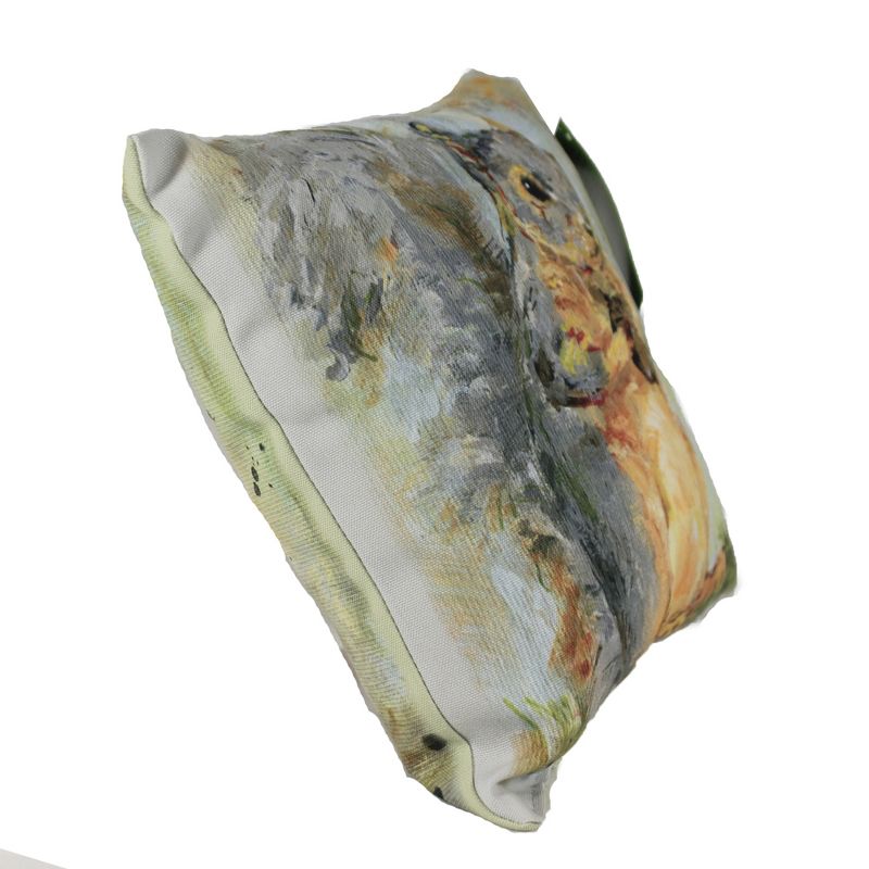 Fall 12.0" Squirrel And Acorn Indoor Outdoor  -  Decorative Pillow