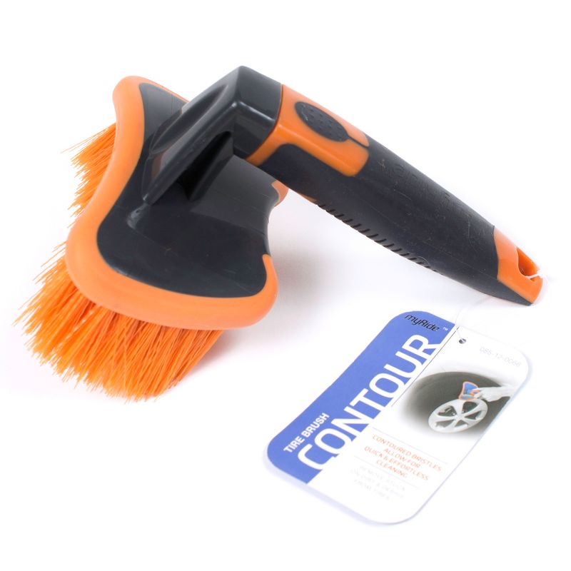 MyRide Contour Tire Brush Orange