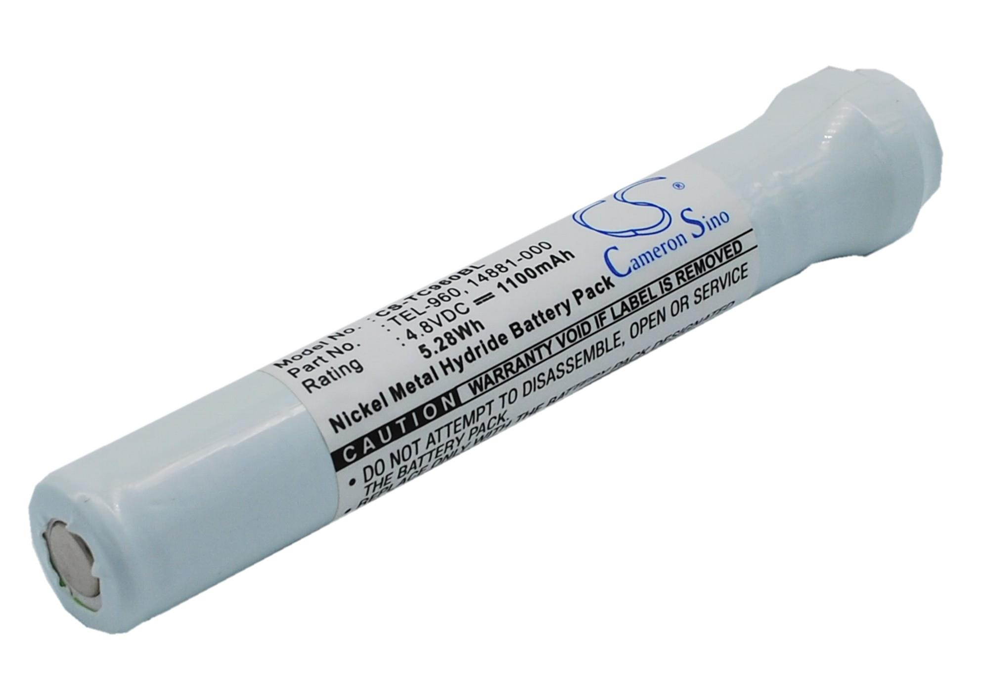 Barcode Scanner Battery for Telxon 14881-000 253184 TEL-960 PTC960 PTC960DS NEW