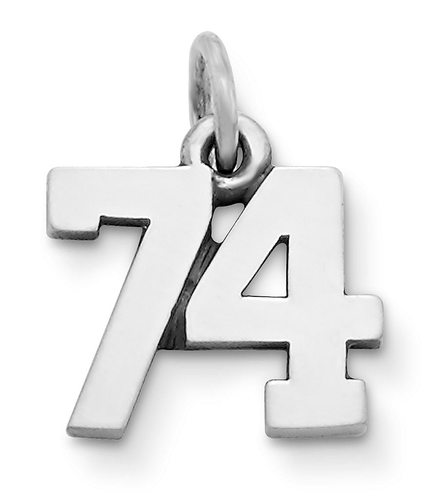 James Avery Faceted Lab-Created Amethyst February Birthstone Charm