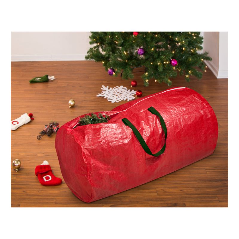 Elf Stor 30" Supreme Canvas Holiday Christmas Wreath Storage Bag