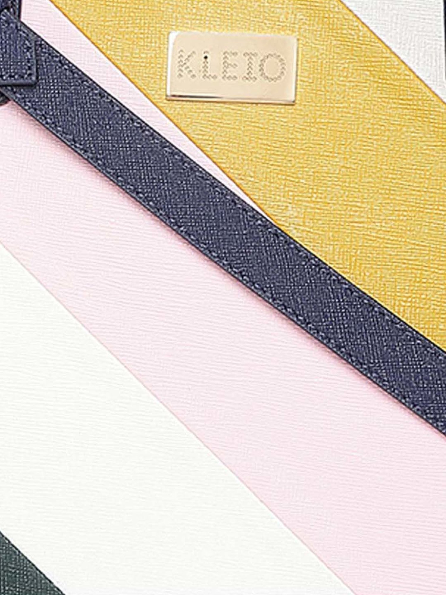 KLEIO Multicolor Color Block Medium Handbag