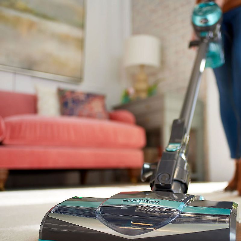 Shark QS301QHB Rocket Ultra Light 2 in 1 Corded Stick Handheld Multi-Functional Indoor Home Vacuum Cleaner, Aqua Blue (Certified Refurbished)