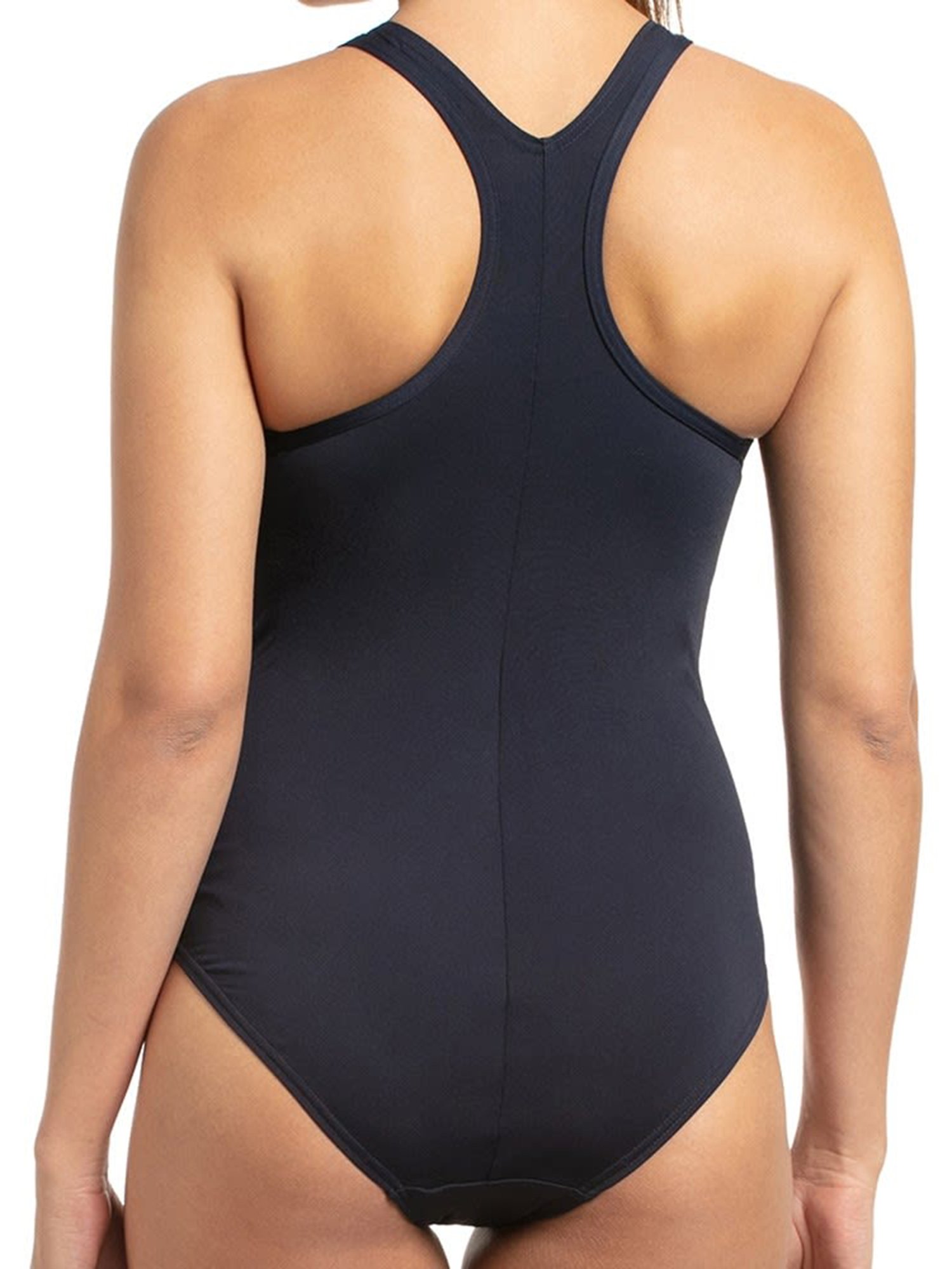 Speedo Navy Printed Swimsuit