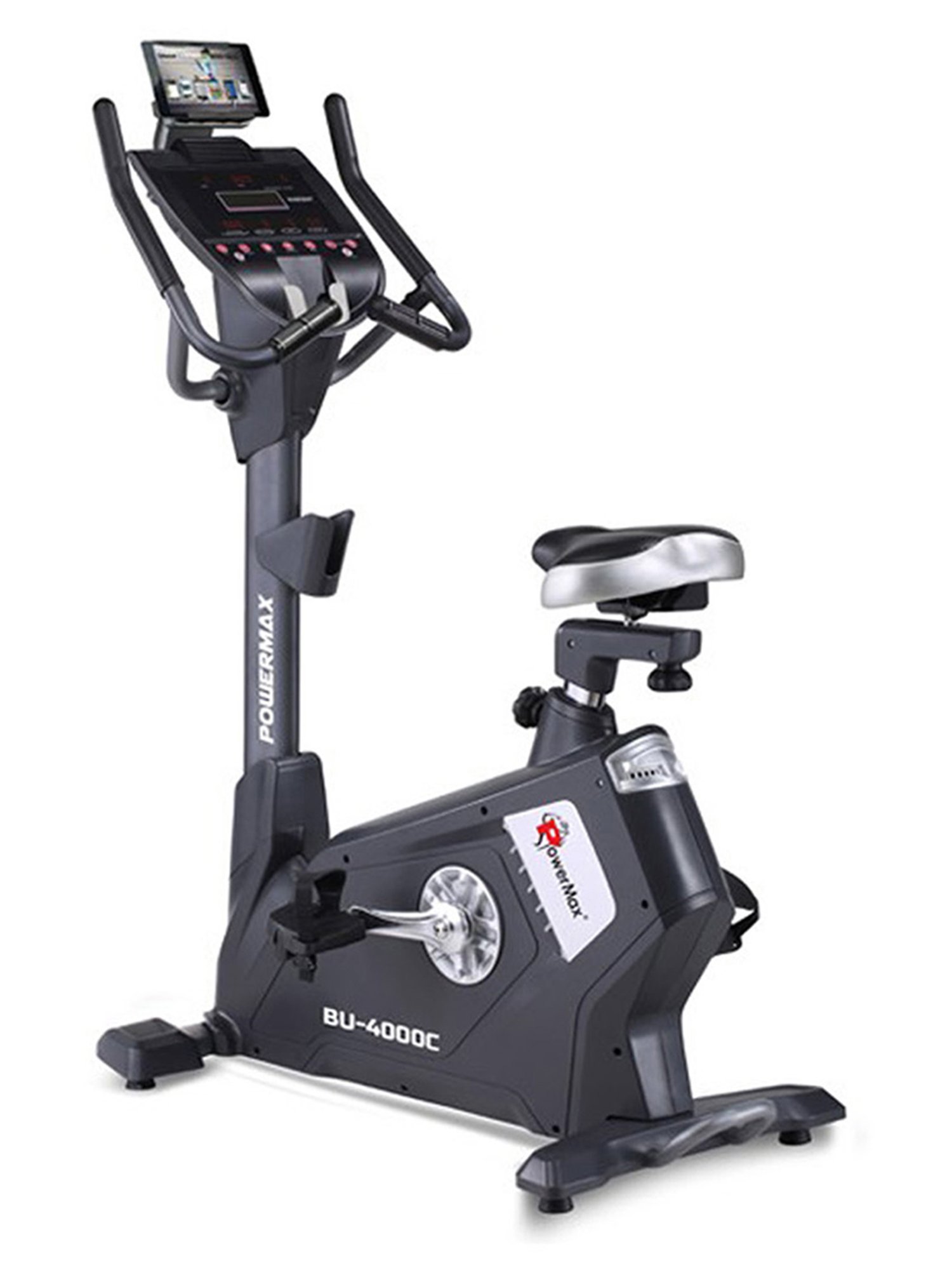PowerMax Fitness BU-4000C Upright Bike (Black)