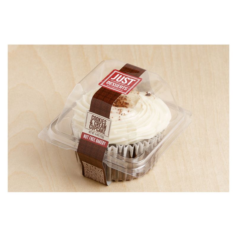 Just Desserts Cookies & Cream Cupcake - 4.4oz