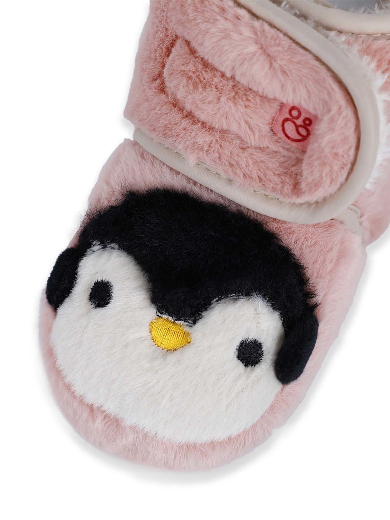 Baby Moo Kids Pink & Black Casual Booties