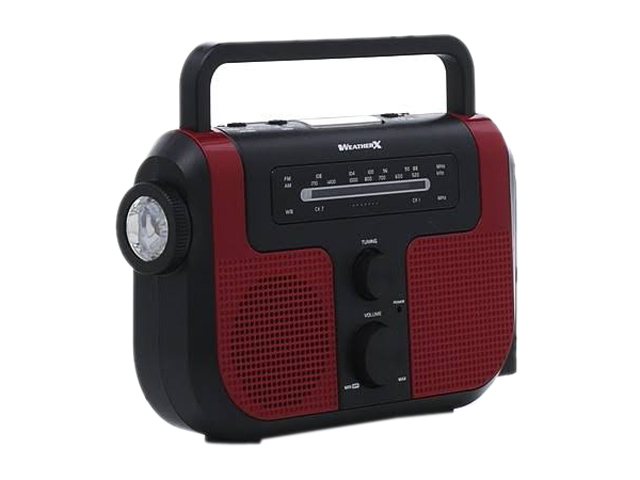 DPI WR383R Weatherx Am/Fm Led Flashlight Weatheband Led Lantern/Siren