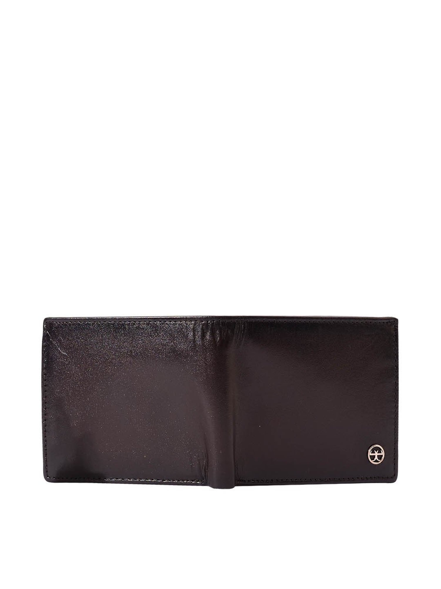 Eske Brown Casual Leather Bi-Fold Wallet for Men