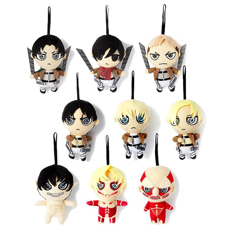 Crowded Coop, LLC Attack on Titan Blind Boxed 3" Microplush