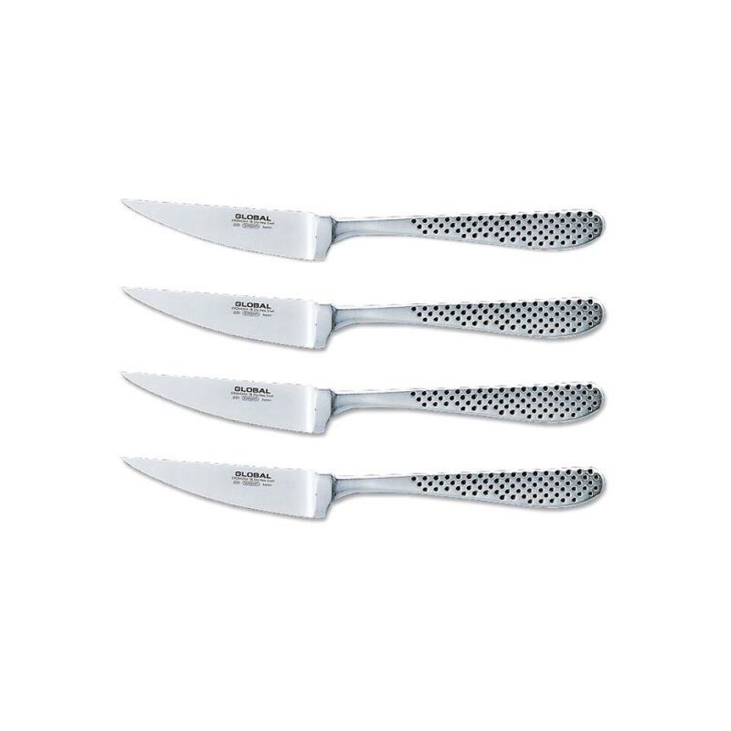Global 4 Piece Forged Steak Knife Set