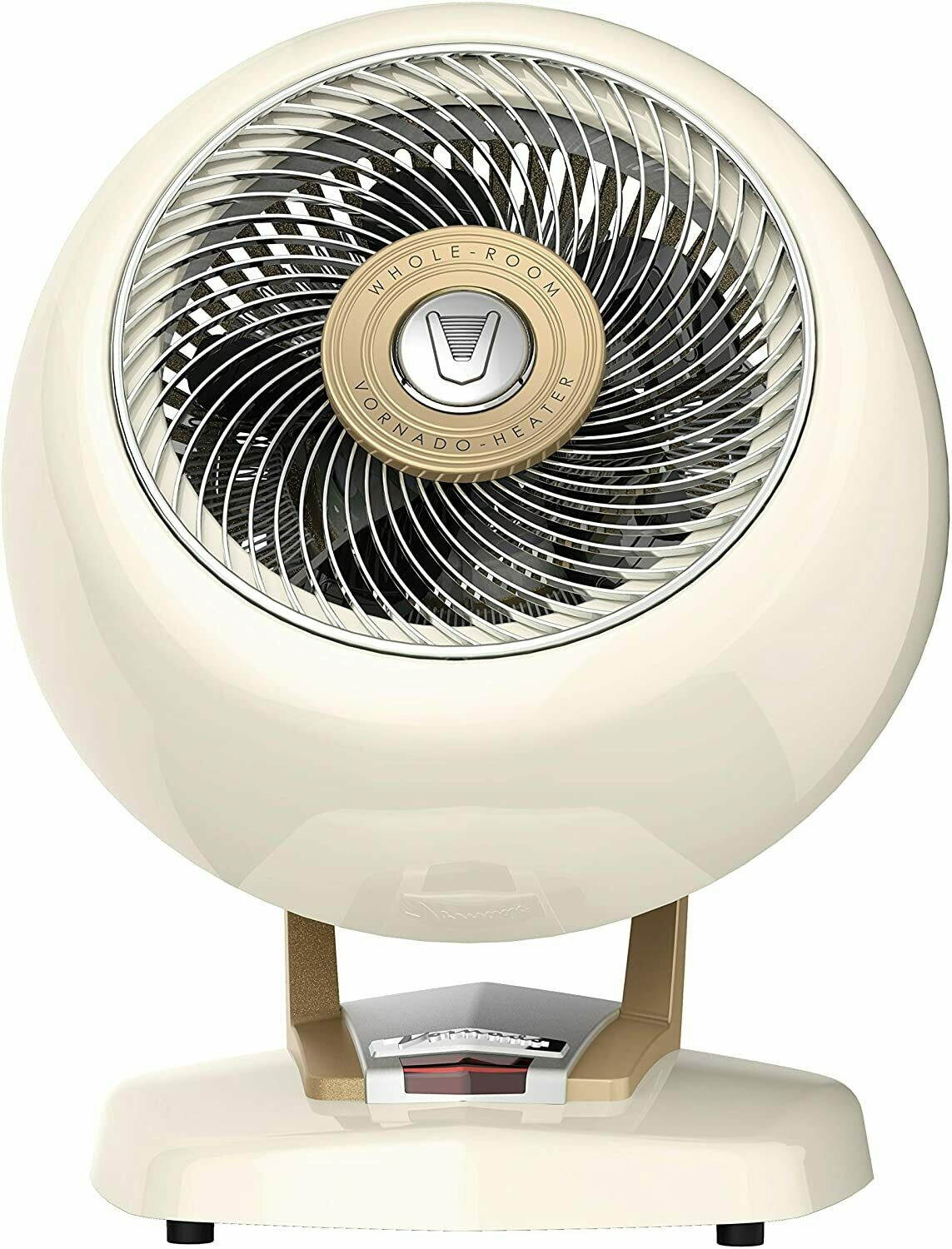 VHEAT 1500W Whole Room Vintage Metal Space Heater - Green | White