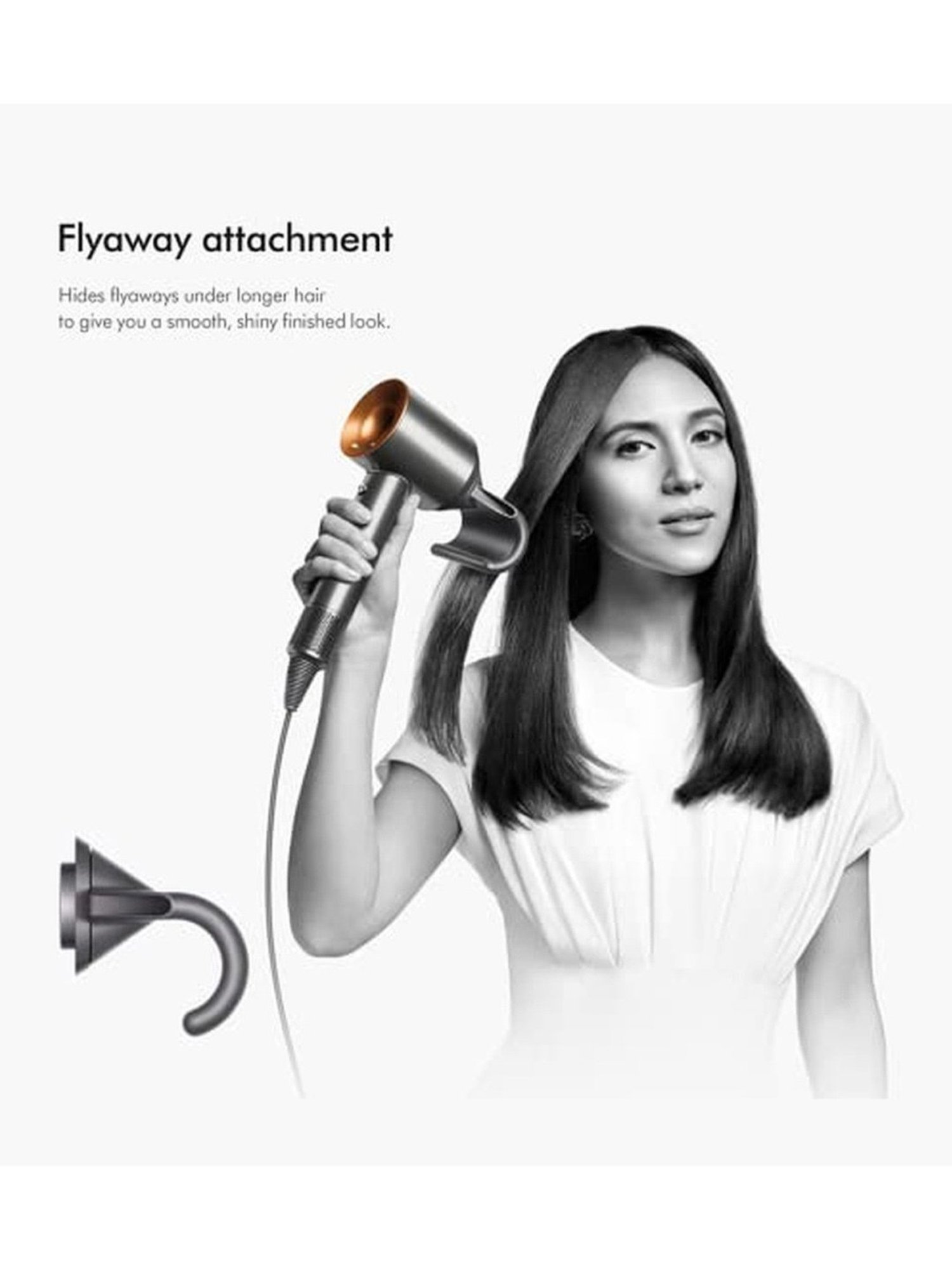 Dyson Supersonic Hair Dryer In Nickel/Copper Colorway
