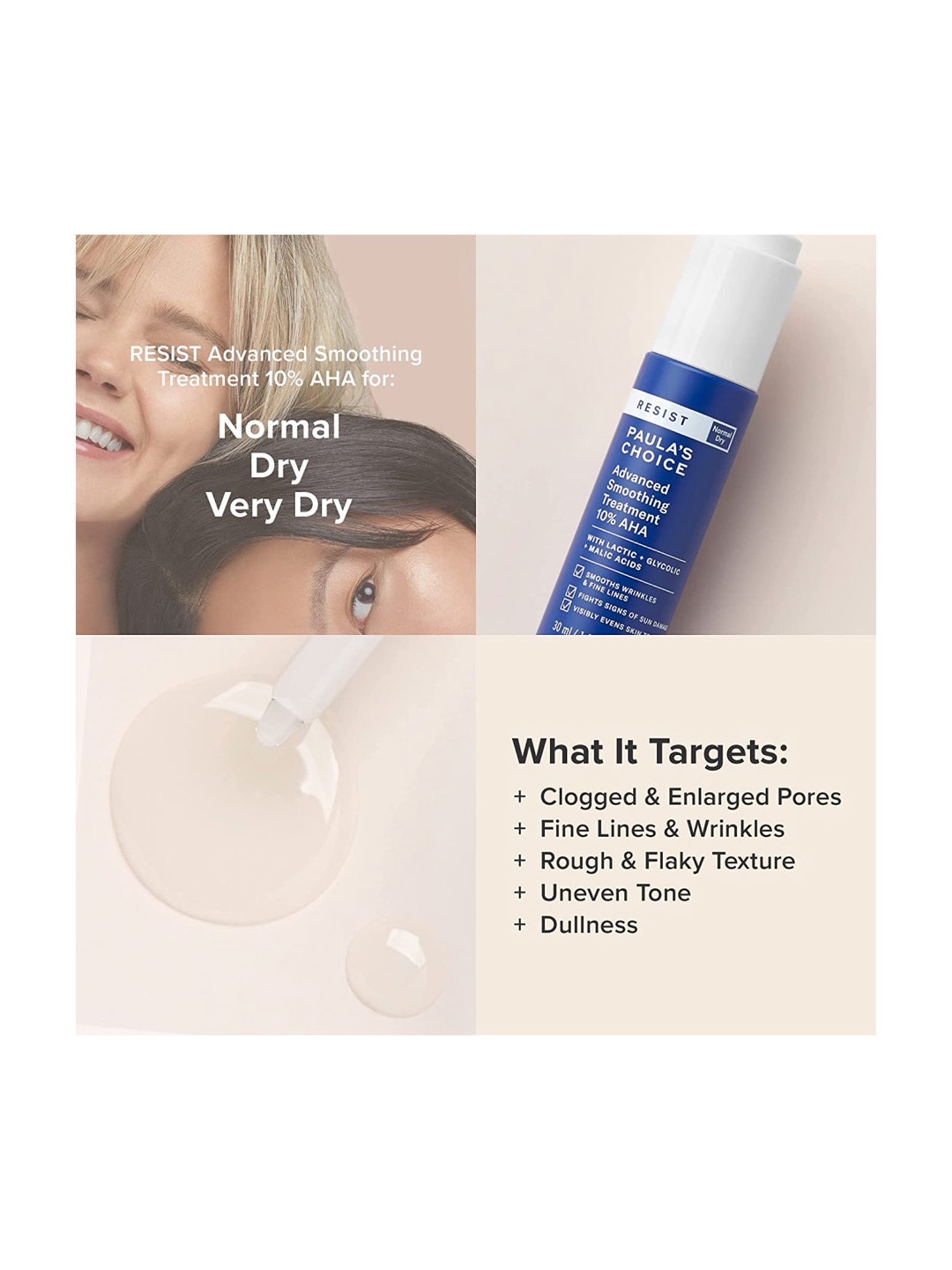 Paula's Choice Resist Smoothing Treatment 10% AHA Serum 30 ml