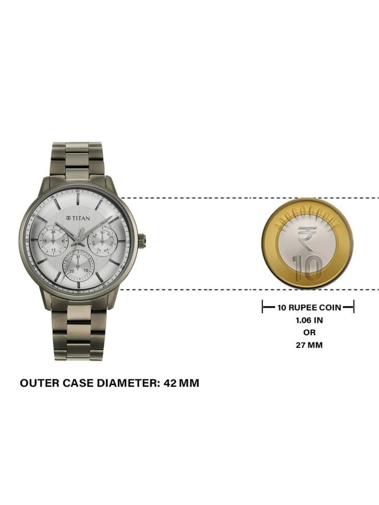 Titan Classique NS90133QM01 Analog Watch for Men