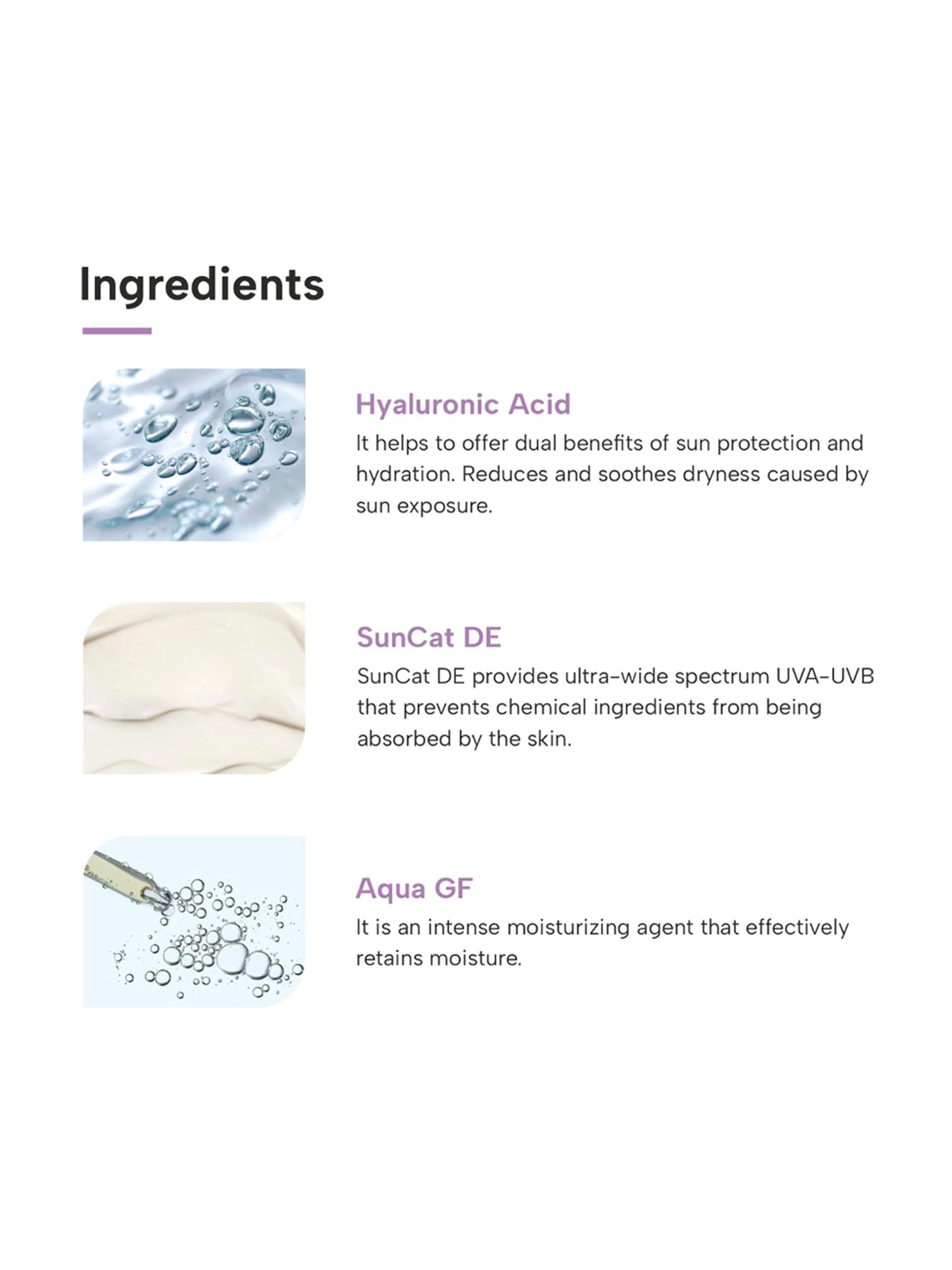 DERMATOUCH Hyaluronic Acid 1% Sunscreen Gel SPF 50 Pa++++ - 50 gm