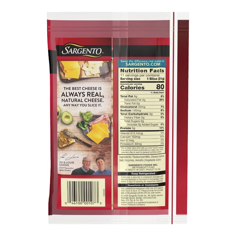 Sargento Natural Muenster Sliced Cheese - 8oz/11 slices