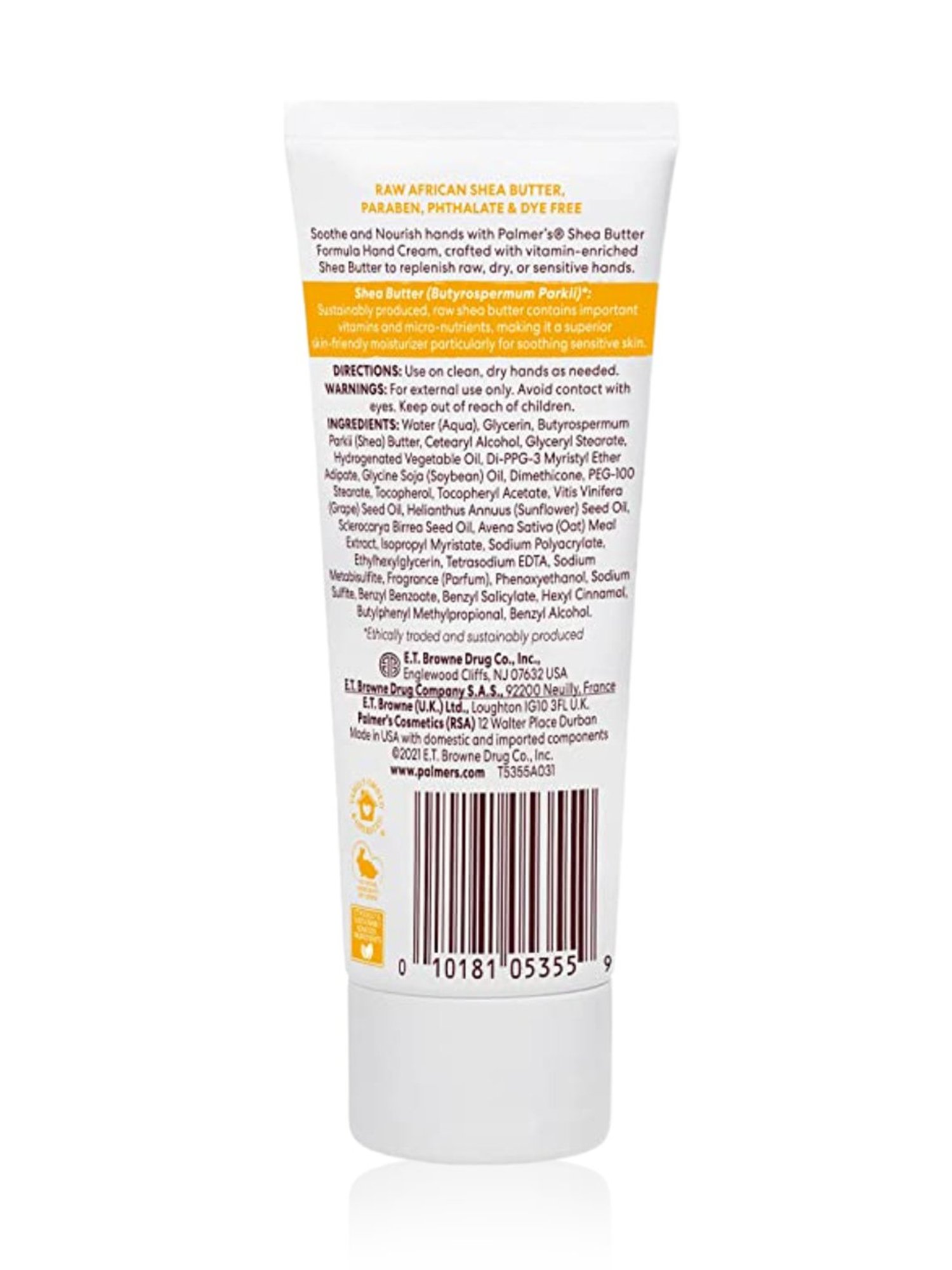 Palmer's Shea Butter Formula with Vitamin E Raw Shea Nourish Hand Cream - 96 gm