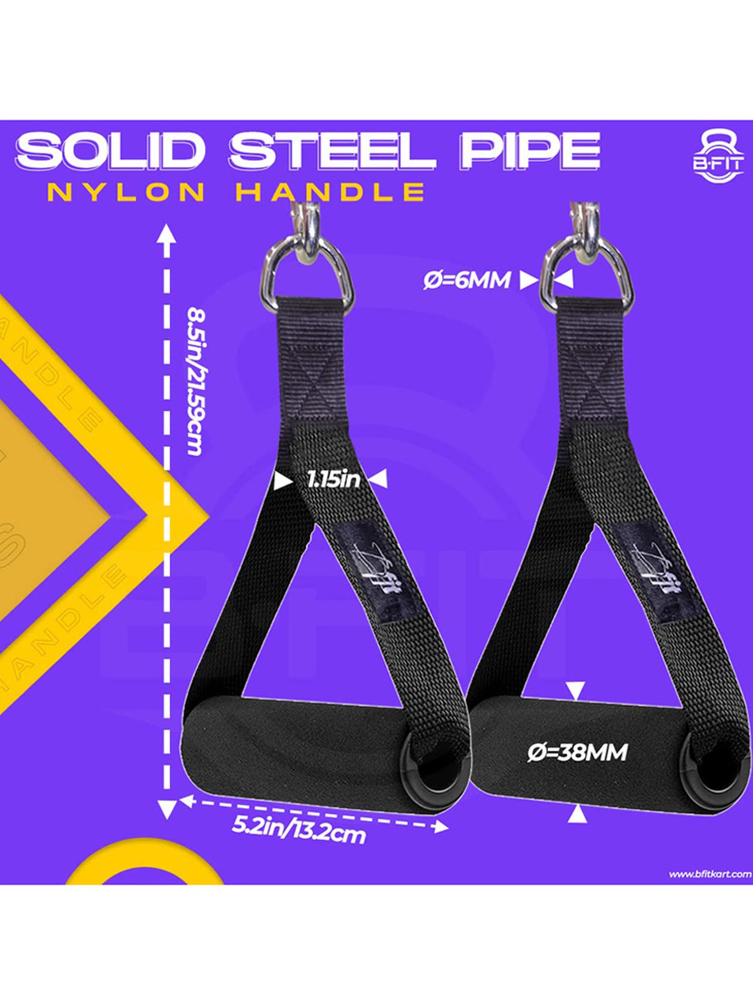 NODENS Blue Anti-Burst Gym Ball (95 cm)