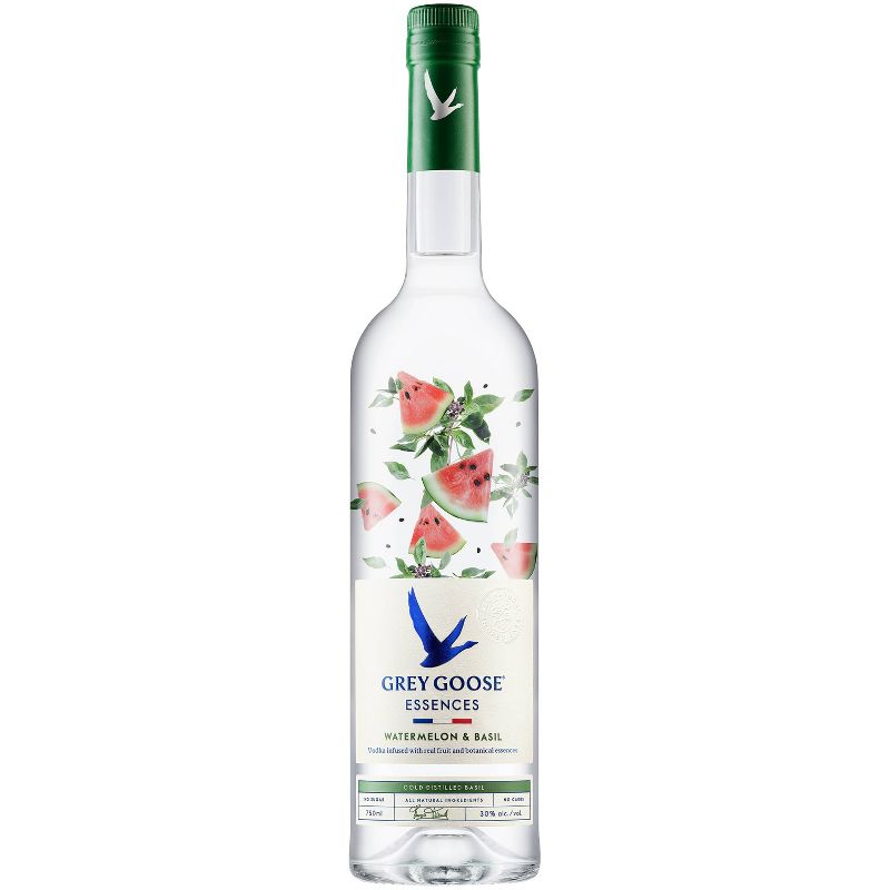 Grey Goose Essences Watermelon & Basil Flavored Vodka - 750ml Bottle