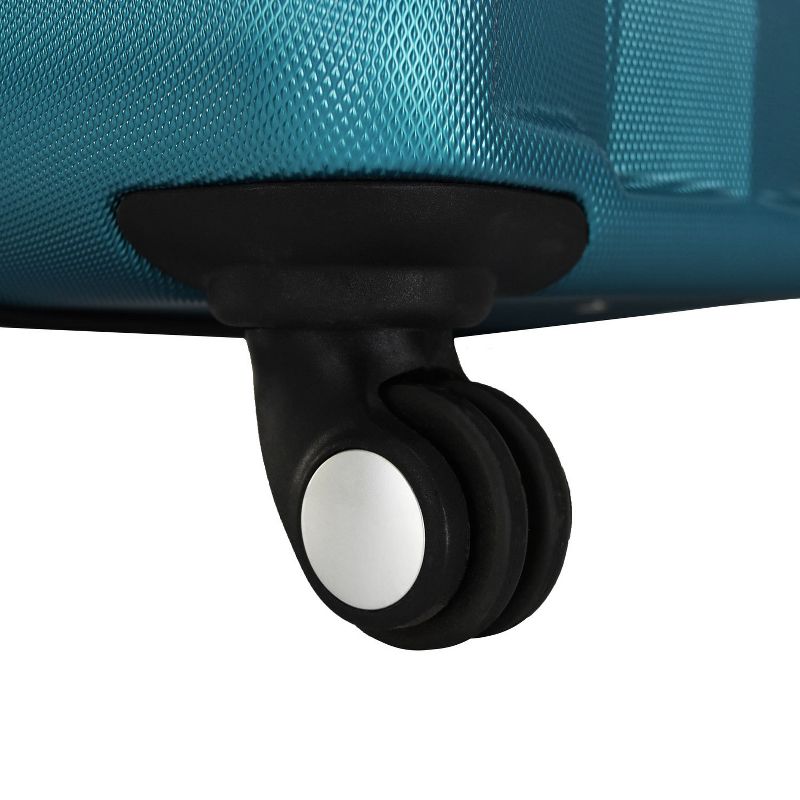 Elite Luggage 3pc Hardside Spinner Luggage Set - Teal