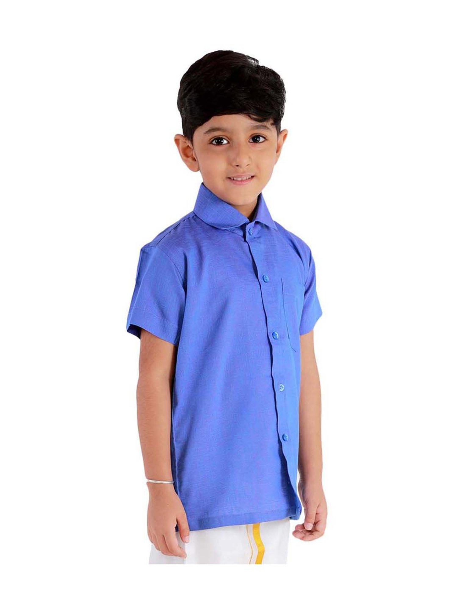 KISAH Kids Multicolor Cotton Printed Full Sleeves Kurta
