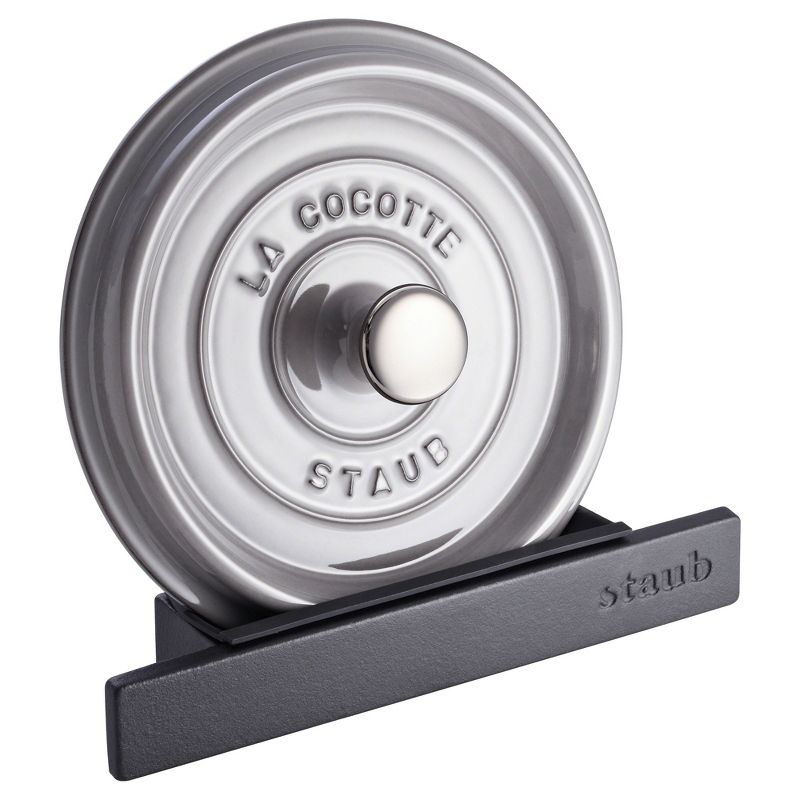 Staub Cast Iron Lid Holder - Black