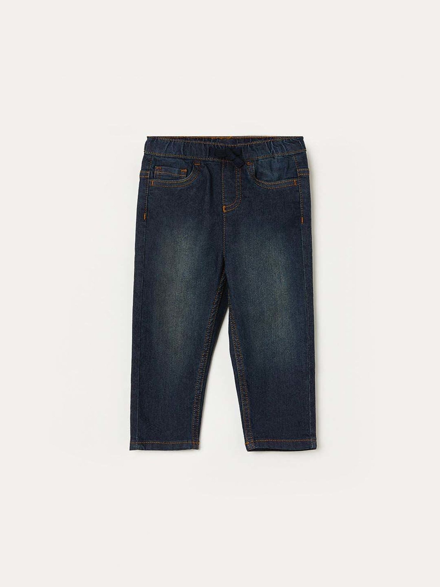 Juniors by Lifestyle Kids Blue Cotton SOLID Jeans