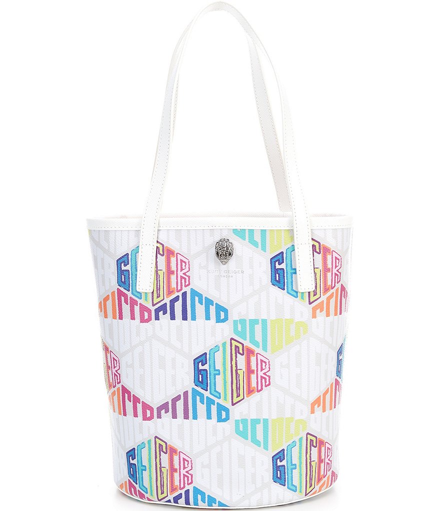 Kurt Geiger London Kensington Llama Straw Basket Bag