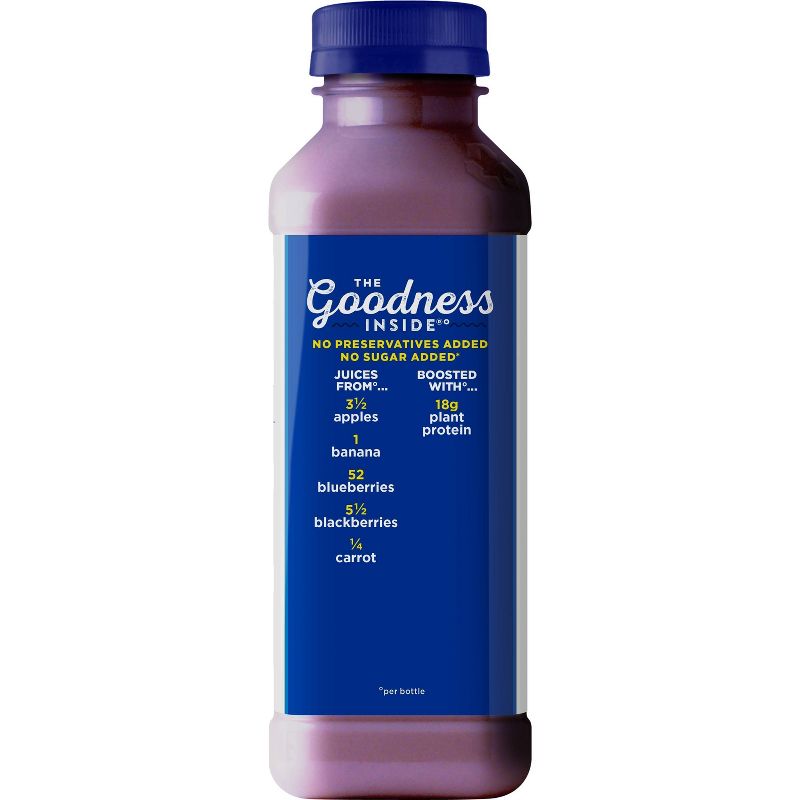 Naked Juice Plant Protein Blueberry Banana - 15.2 fl oz