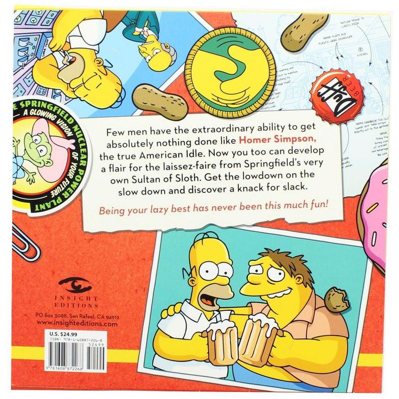Nerd Block The Simpsons Homer's Little Book of Laziness (Vault of Simpsonology Series)