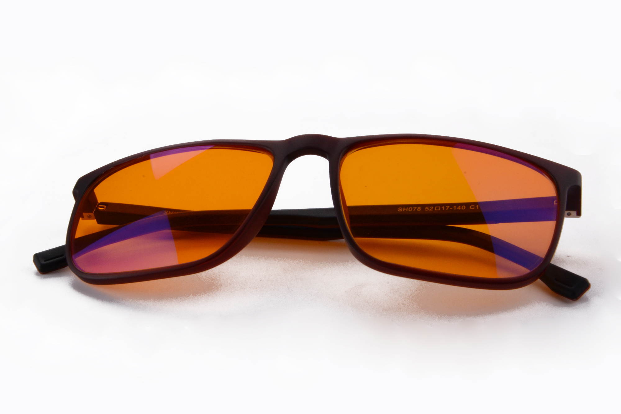 SHINU Monitor Users Anti Blue Light Computer Glasses Orange Lens and Driving Anti fatigue Computer Gaming glasses-SH078