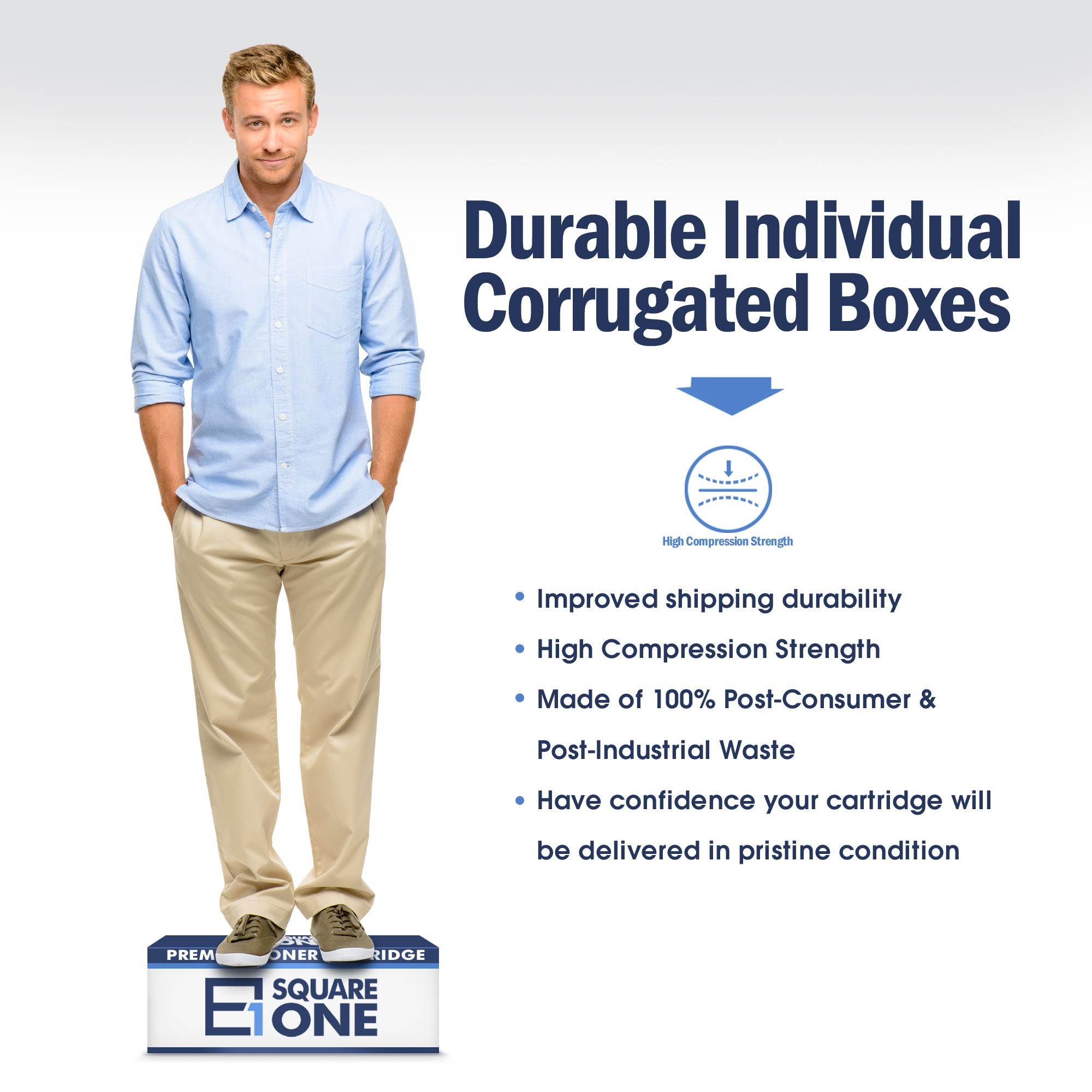 eSquareOne Compatible Toner Cartridge Replacement for HP 131A CF211A (Cyan, 1-Pack)