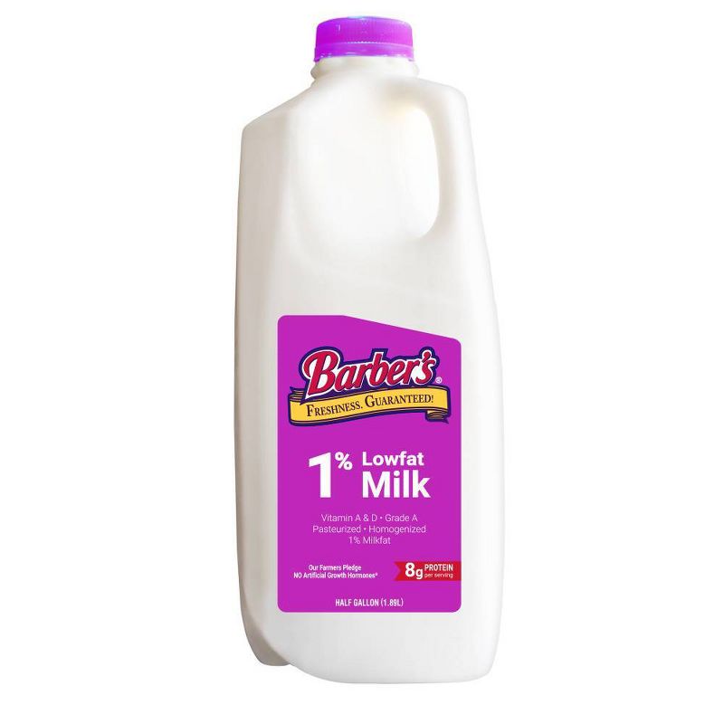 Barber 1% Milk - 0.5gal