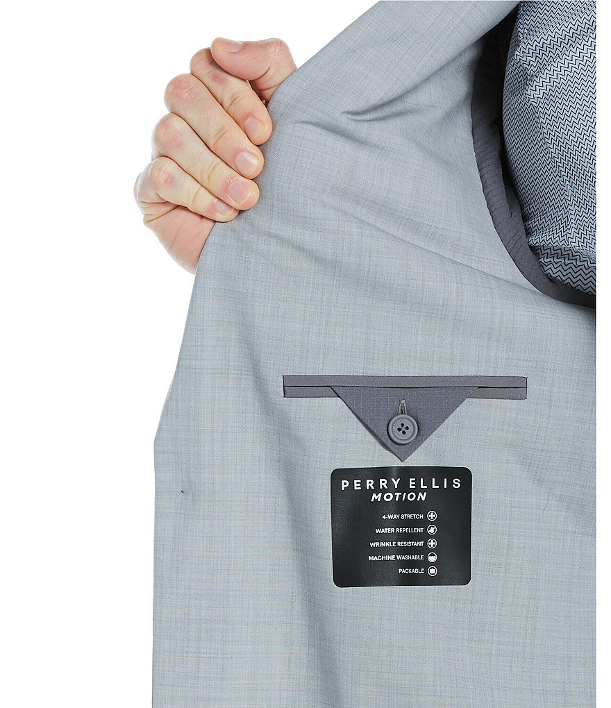 Murano Interstellar Collection Slim-Fit Checked Suit Separates Blazer