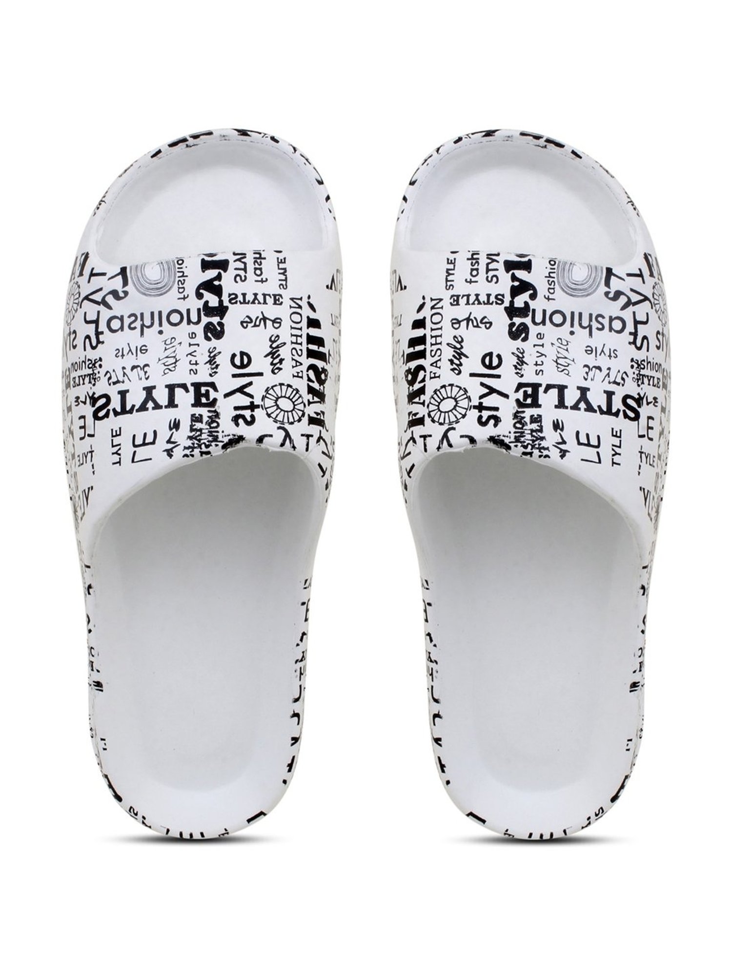 Pampy Angel Men's White Slides