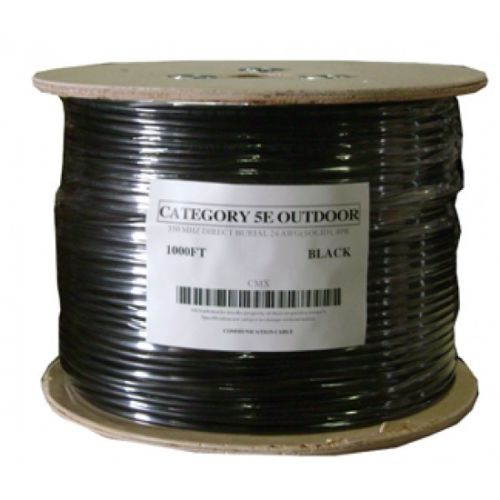 300'FT High Quality CAT5 e OUTDOOR UNDERGROUND BURIAL CABLE WIRE WATERPROOF UV THICK 23-AWG