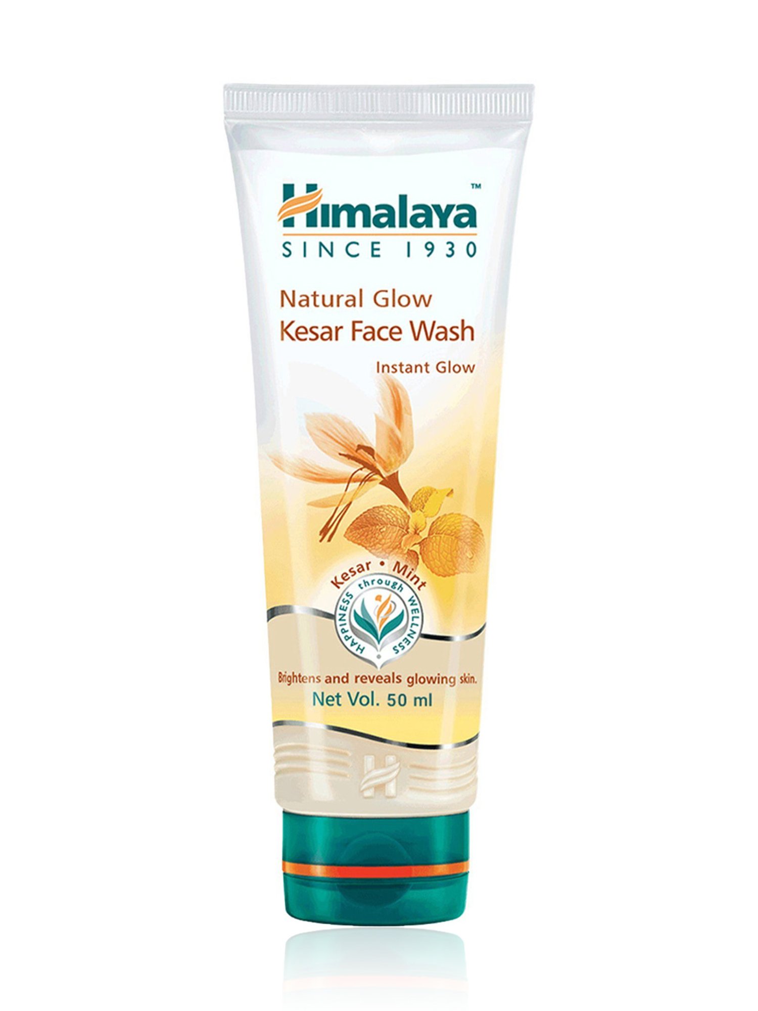 Himalaya Natural Glow Kesar Face Wash - 50 ml