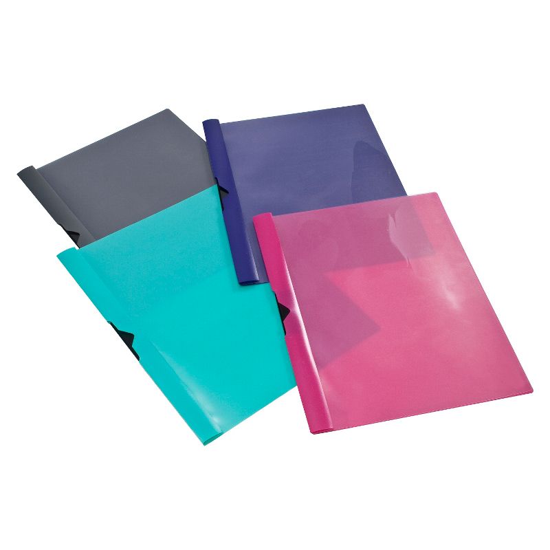 C-Line Panoramic Fold-Out Poly Sheet Protector, Clear, 11 x 17 Inches, pk of 25