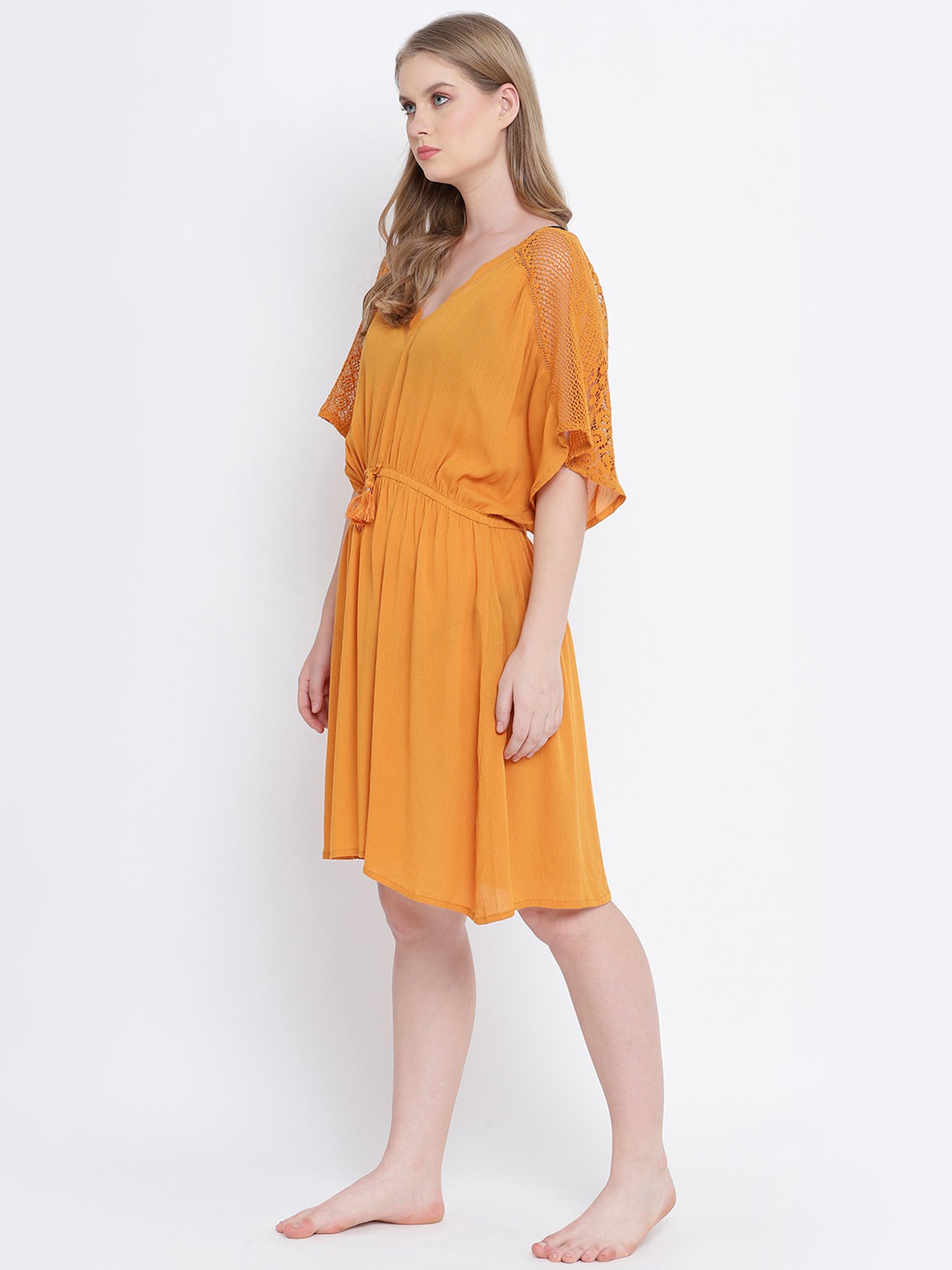 Oxolloxo Mustard Night Dress